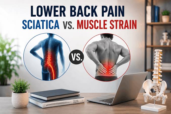 Sciatica vs Normal Back Pain How to Tell the Difference